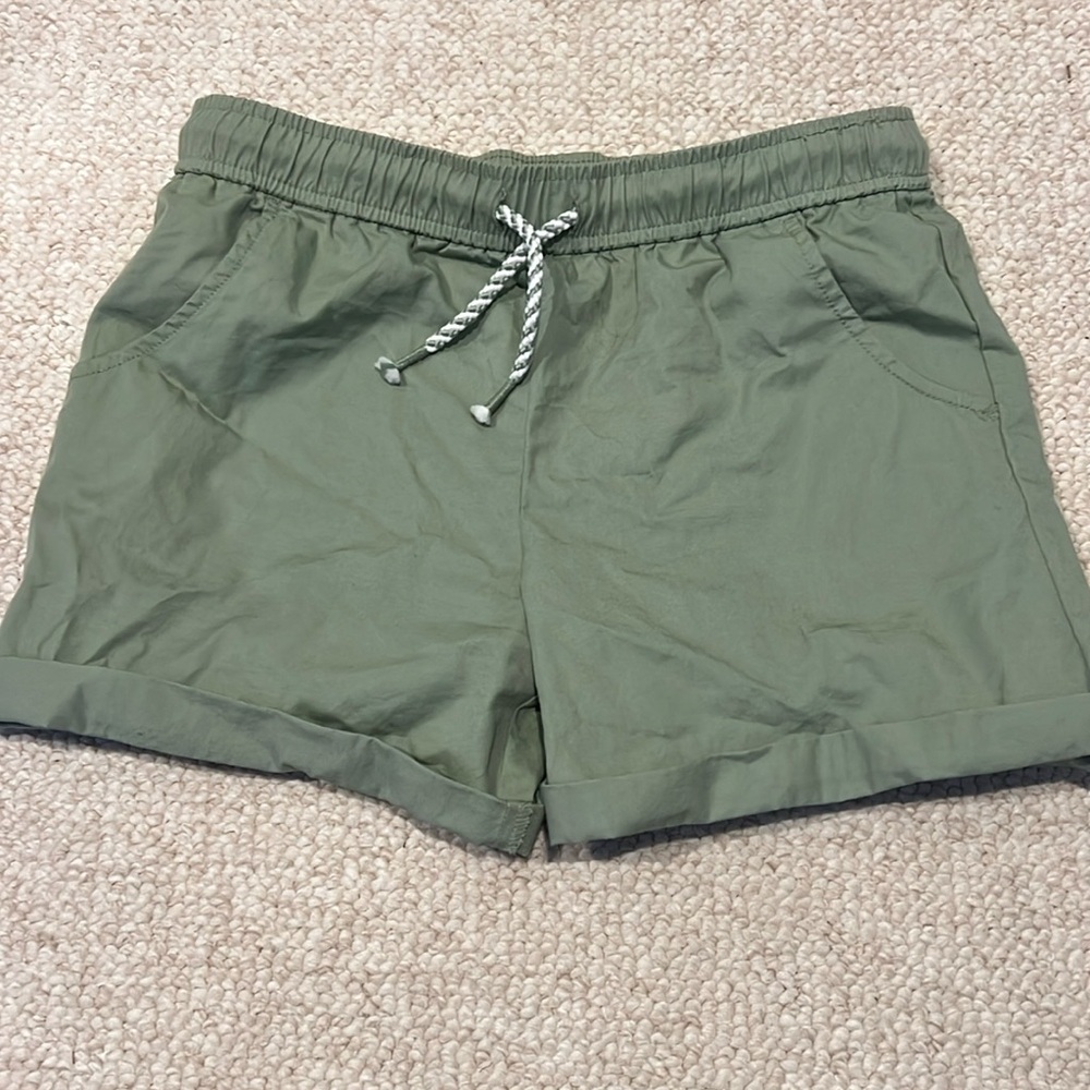 Cat & Jack Olive Green Drawstring Everyday Shorts